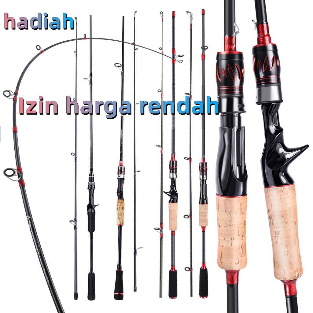 Sougayilang Big Sale Joran Pancing 165/180/210cm Carbon Joran BC Spinning Pancingan Putar/Casting jo