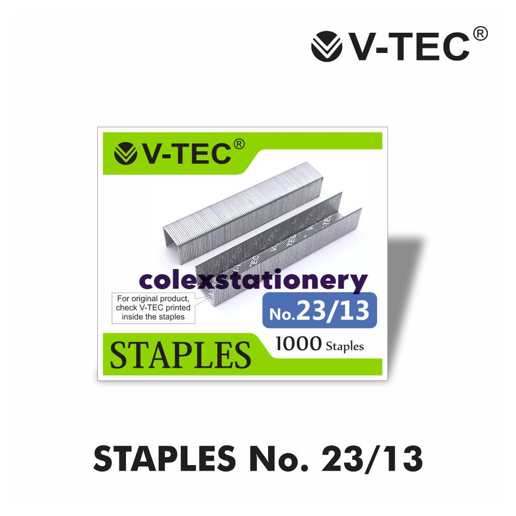 

Isi Hekter / Staples / Neces Vtec Ukuran 23/13