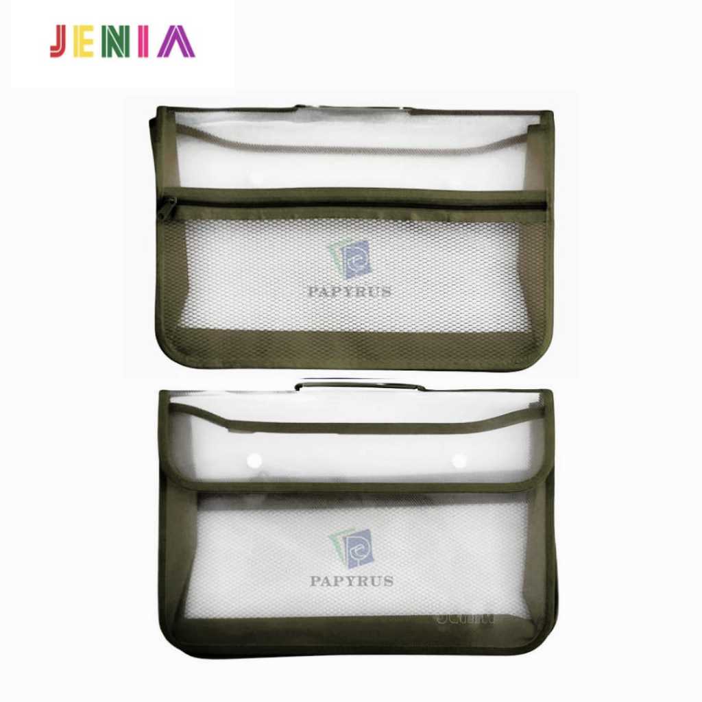 

BRIEF CASE JENIA / TAS MAP KANCING 2 / FILE CASE KANCING JENIA HITAM