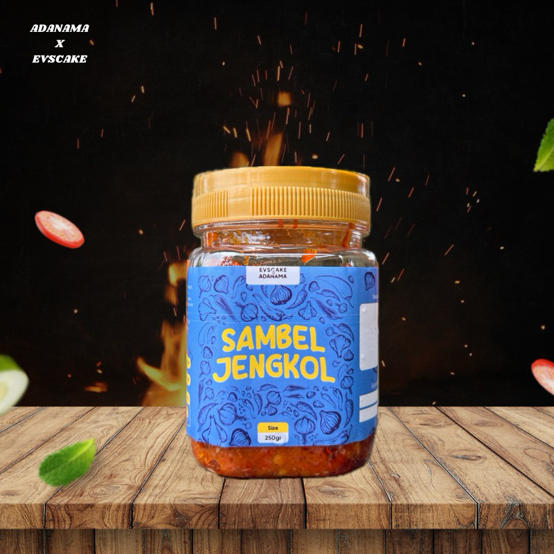 

ADANAMA x EVSCAKE SAMBEL JENGKOL 150gram