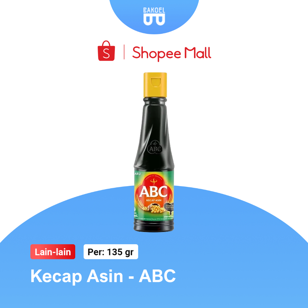 

Kecap Asin ABC 133ml - Bakoel Sayur Online