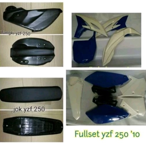 BODY FULLSET YZ 250 ASSY BODY KIT YZ250 ASSY TRAIL SUPERMOTO