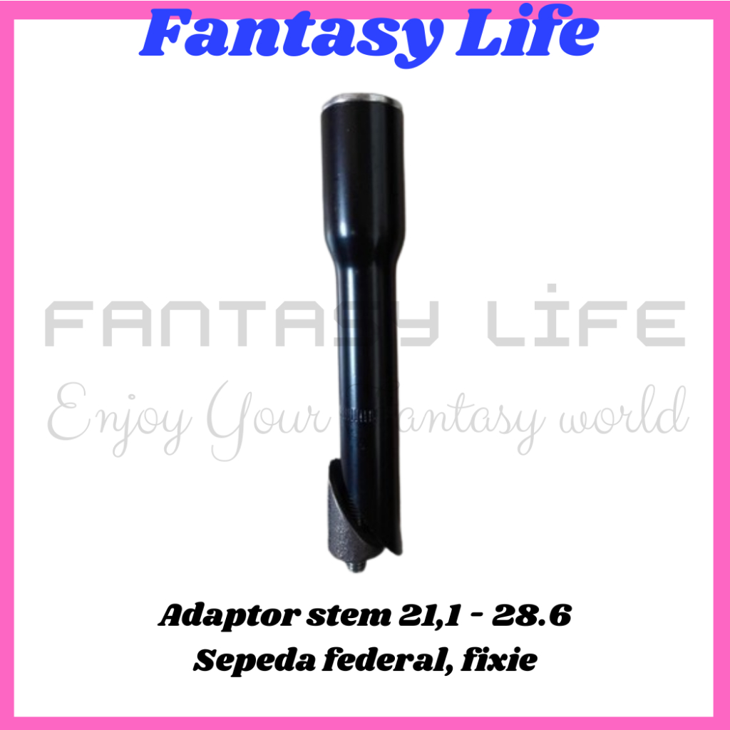 Adaptor stem sambungan tiang stang sepeda BMX MTB
