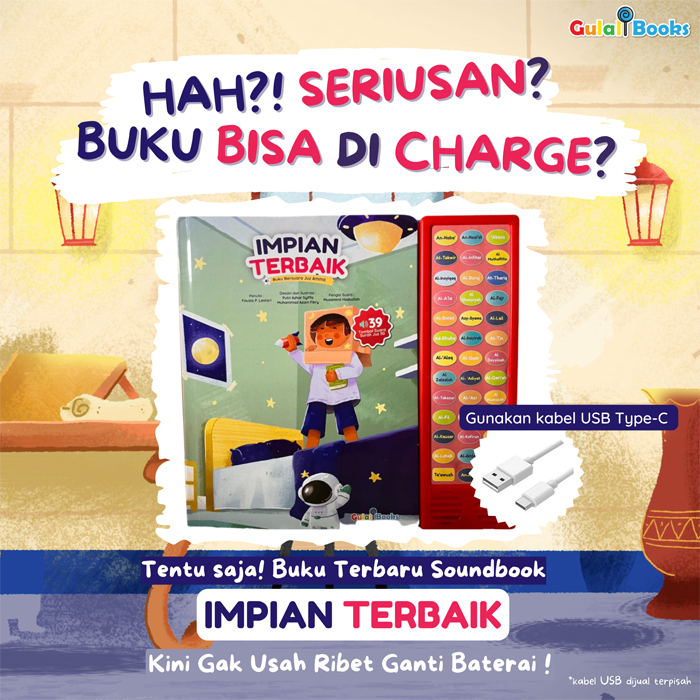 Buku islami anak - Buku Bersuara Juz Amma : Impian Terbaik