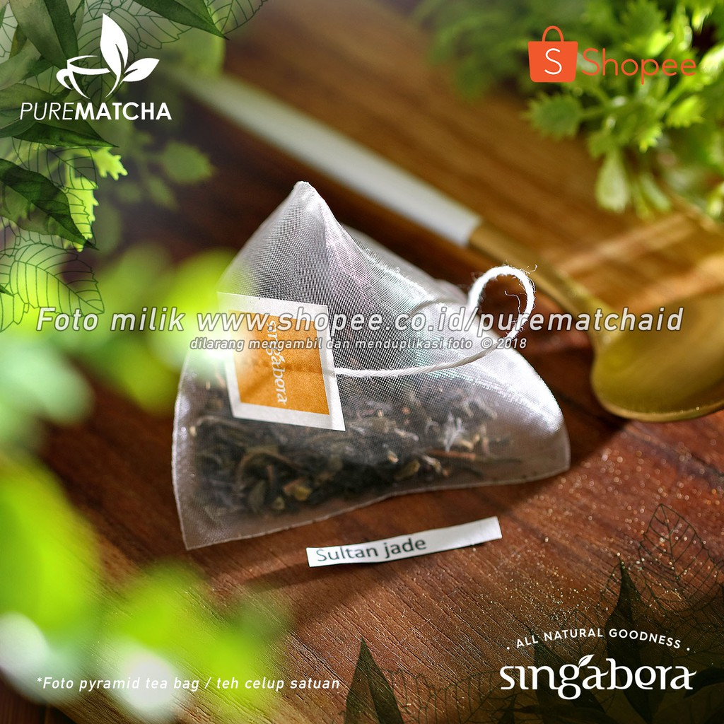 

Singabera - Sultan Jade 1tb Sample Teh Hijau Indonesian Tisane Tea Green Tea Premium