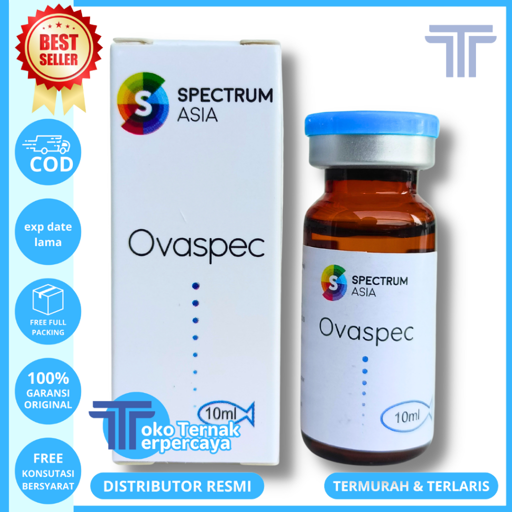 OVASPEC 10ML - Hormon Pemijah Ikan Pengganti Ovaprim