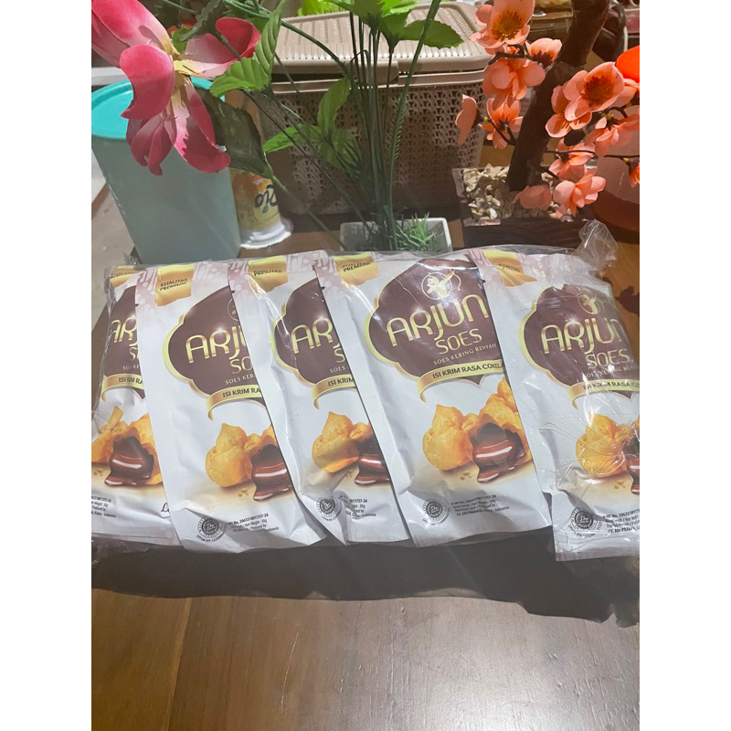 

ARJUNA SOES COKLAT 1pak isi 10pouch