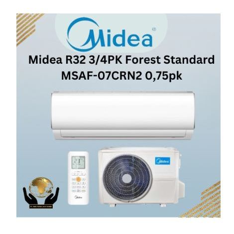AC Midea MSAF/MSAFE-07CRN2 3/4 PK 07CRN2 0,75 PK (Depok dan sekitarnya)