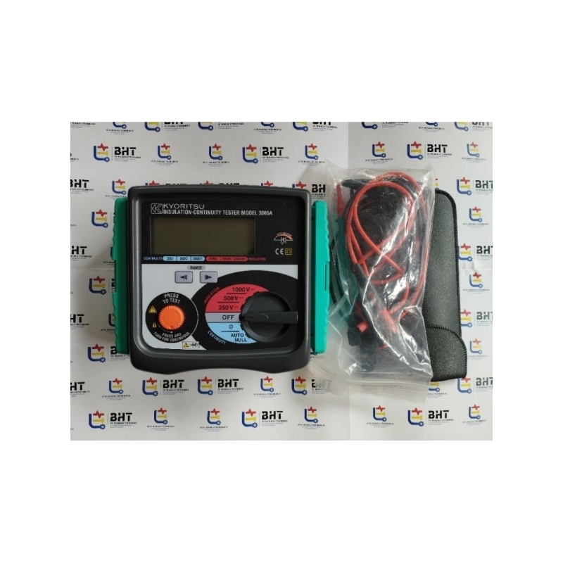 INSULATION TESTER KYORITSU 3005 A - MEGER INSTALASI KYORITSU 3005 A