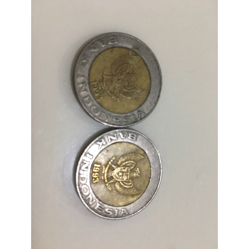 Koin pecahan logam 1000 kelapa sawit tahun 1993