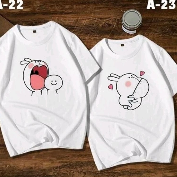 KAOS AKU AKAN MEMAKAN MU GEMES BANGET DEH /COUPLE/BIRTHDAY
