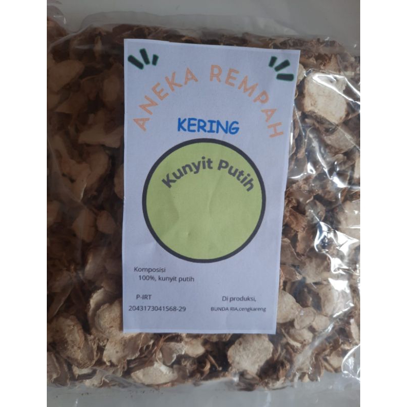 

Kunyit putih kering 250 gram