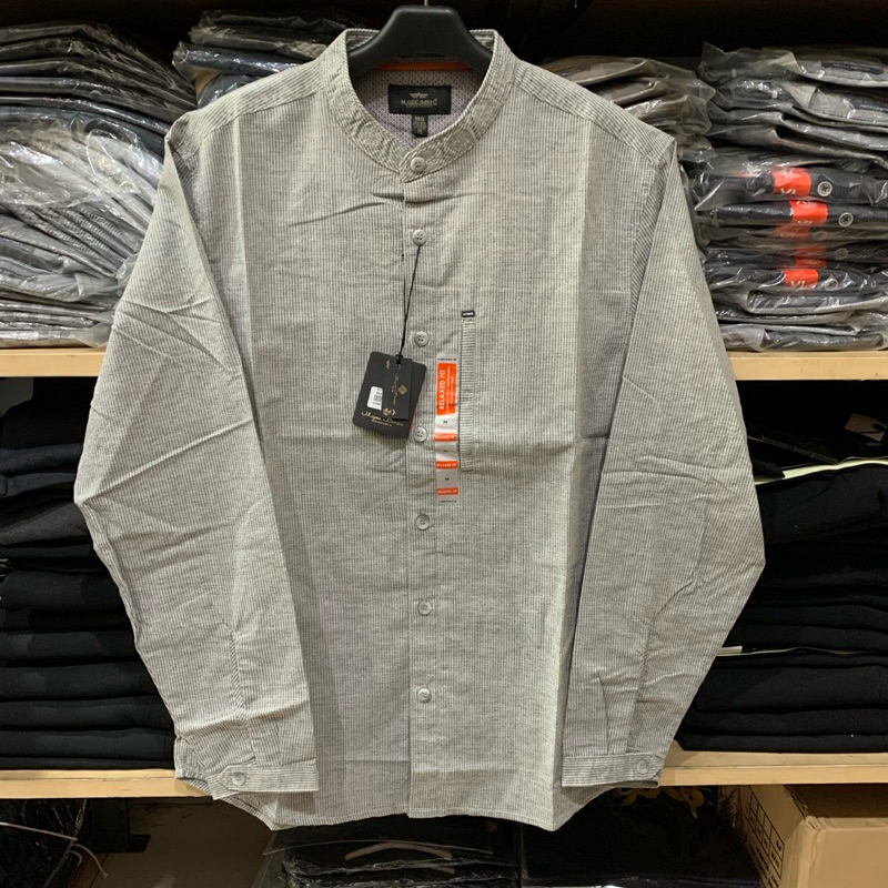 Kemeja Koko MGee AUTUS C045 Lengan Panjang New Original