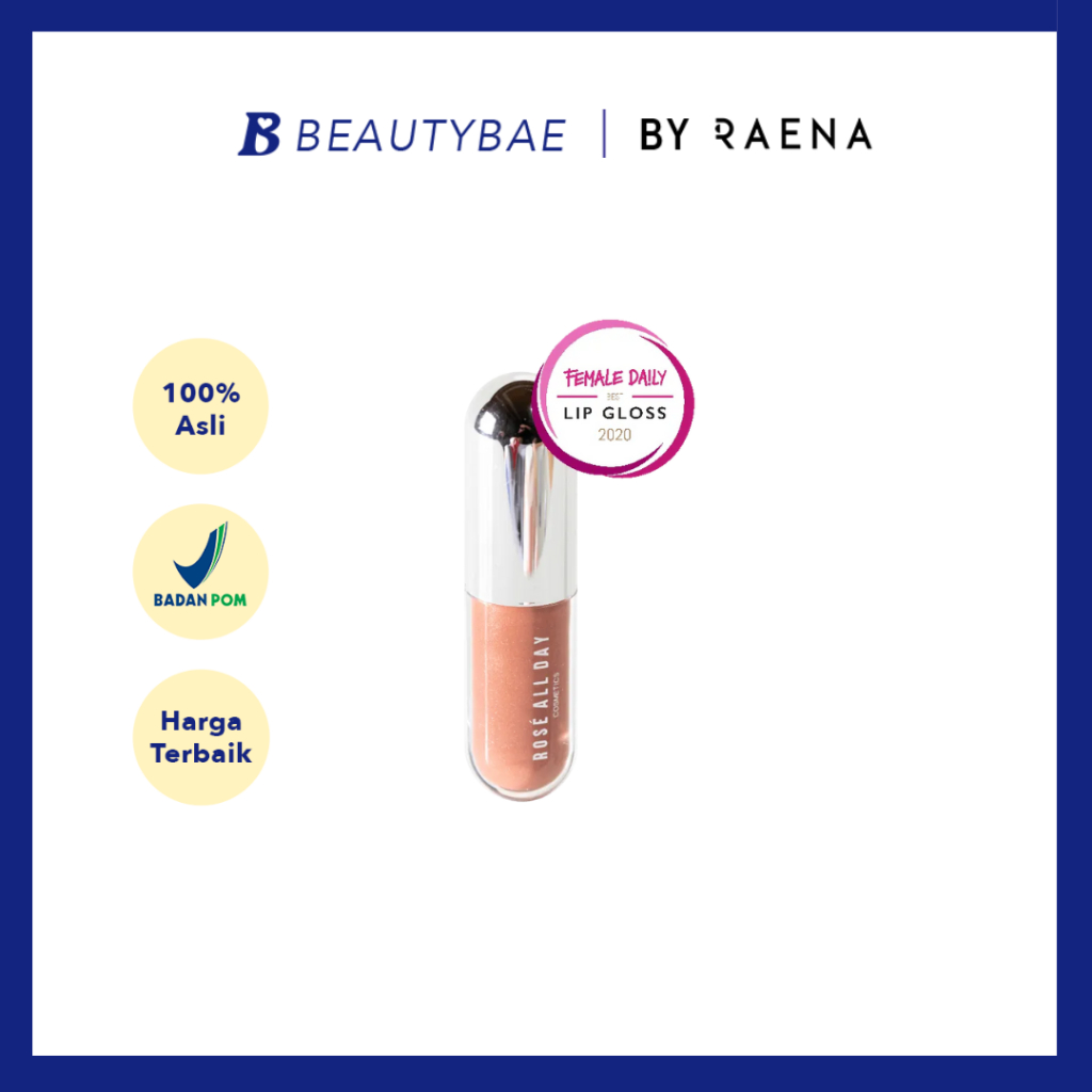 Rose All Day Lip Gloss - Glow Pill | 30 g
