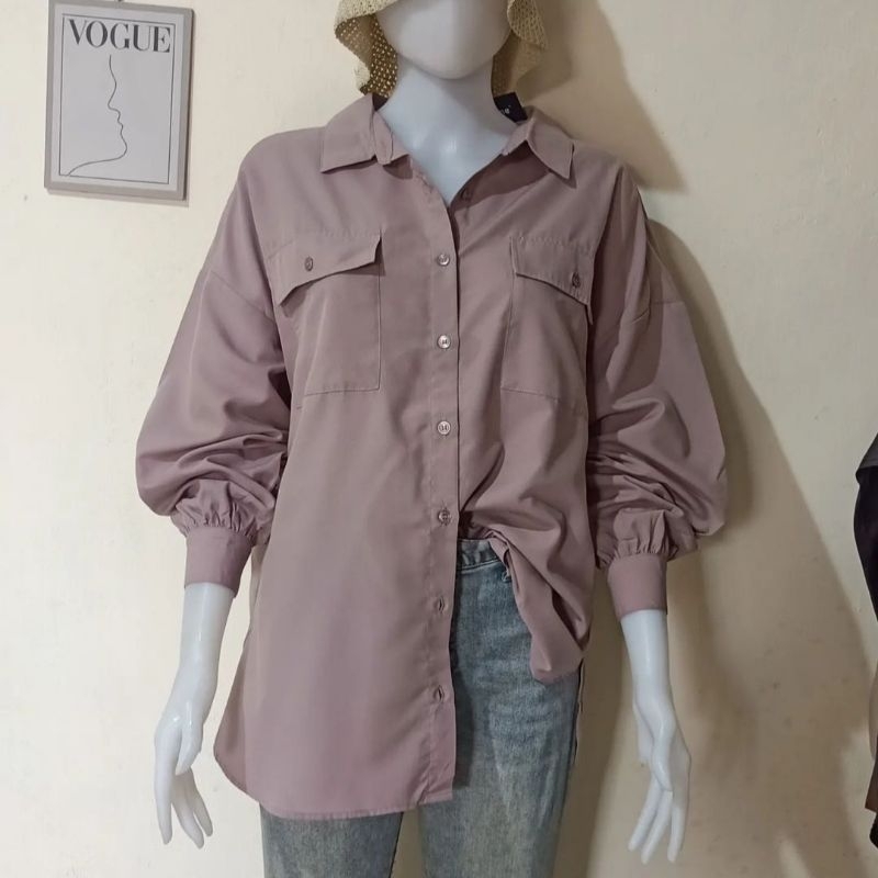 COLZA Oversized Shirt Kemeja