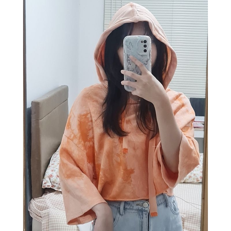 Bershka Crop Hoodie