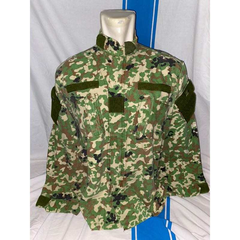 Kemeja BDU Tactical Loreng JASDF Woodland Jepang (2)