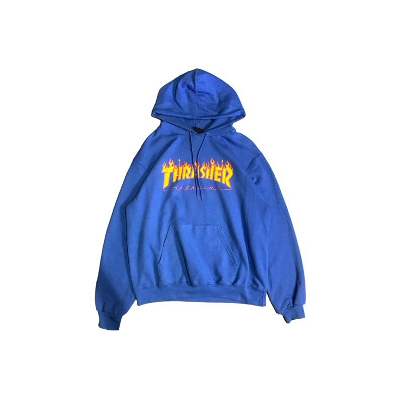hoodie thrasher blue