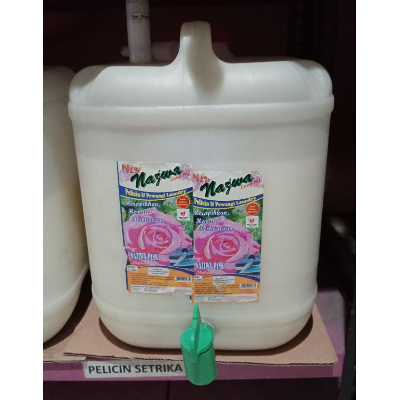 PELICIN PELEMBUT dan PENGHARUM Setrika MAWAR PINK NAJWA 1L(Repack botol)