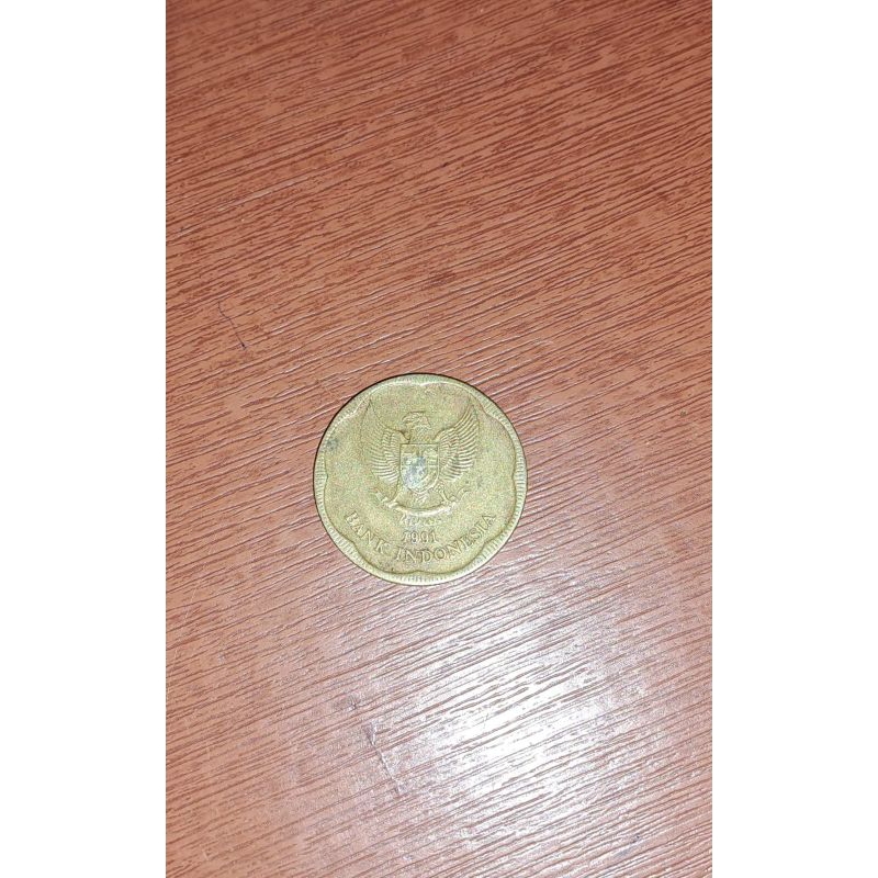 Uang Koin 500 Rupiah Gambar Melatih Tahun 1991