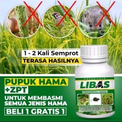 Pupuk libas Solusi lawan hama