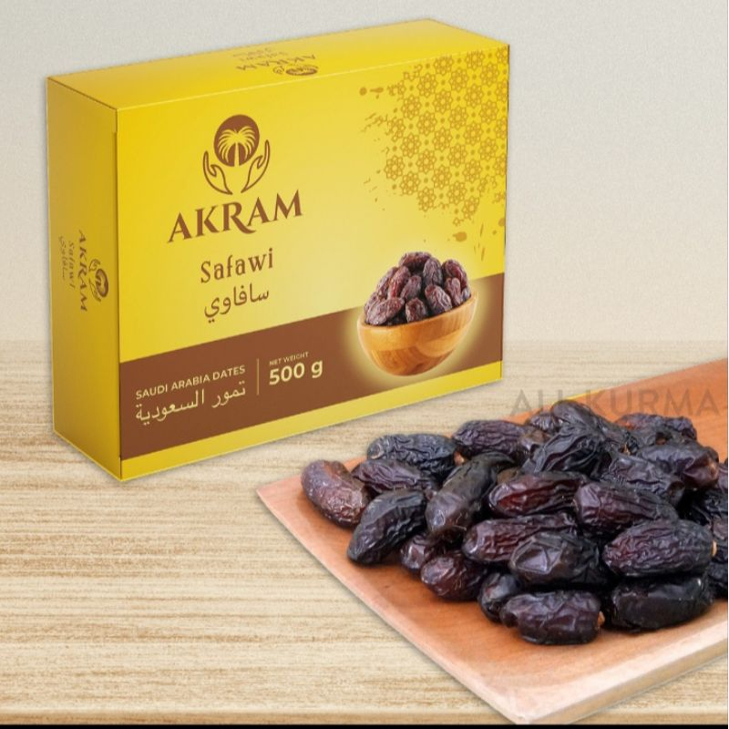 

kurma safawi akram 500gr premium ( original pack)