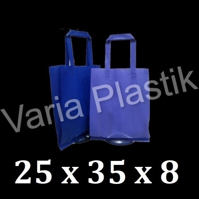 Tas Kain Spunbond Goodie Bag Handle ukuran 25x35 Tas Souvenir Hajatan