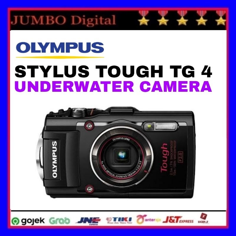 Olympus Tough TG 4 Kamera Underwater TG-4 Wifi Gps kamera anti air