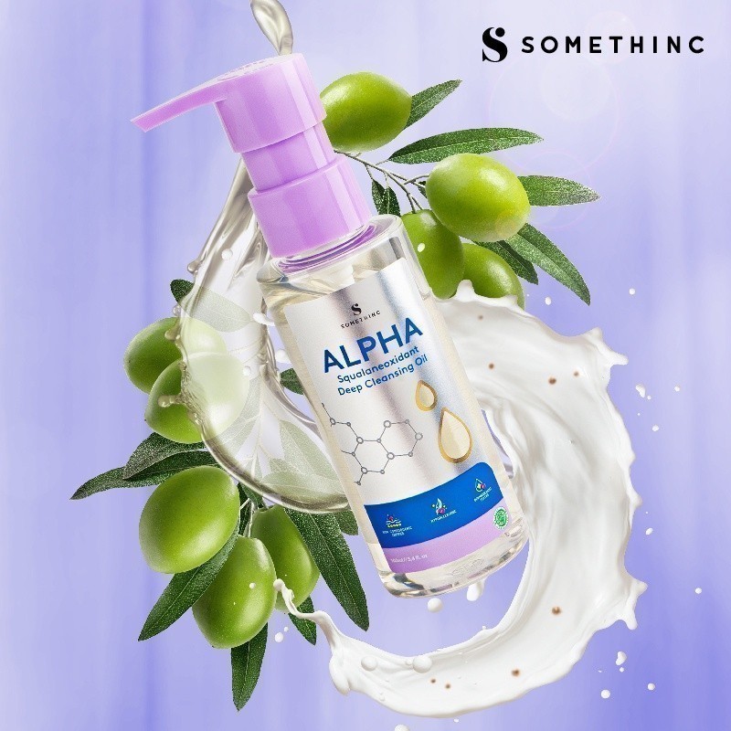 [GIFT ONLY] SOMETHINC Alpha Squalaneoxidant Deep Cleansing Oil - Pembersih Make Up (Oil)