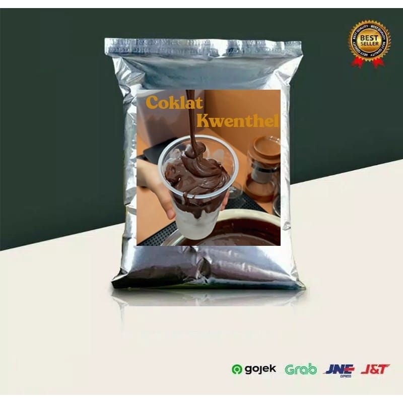 

Powder Bubuk minuman Es Coklat Kwentel cokelat kental premium 1kg