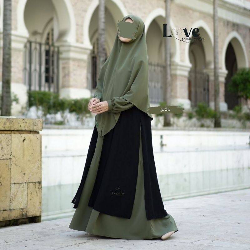 Love syar'i series by Shazfa / set gamis Shazfa / shazfa fine luxury khasibo