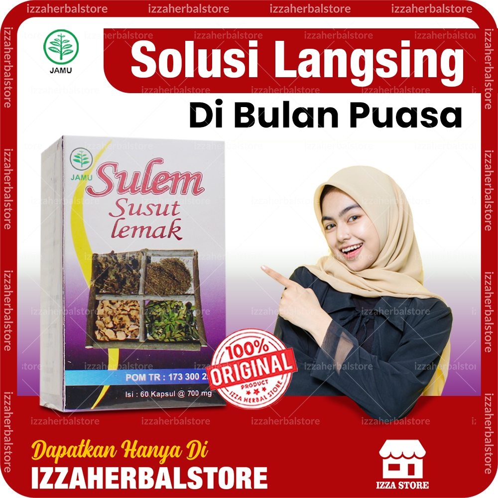 SUSUT LEMAK SULEM Obat Pelangsing Badan Dan Perut Buncit Wanita Dan Pria Ampuh Tanpa Olahraga BPOM