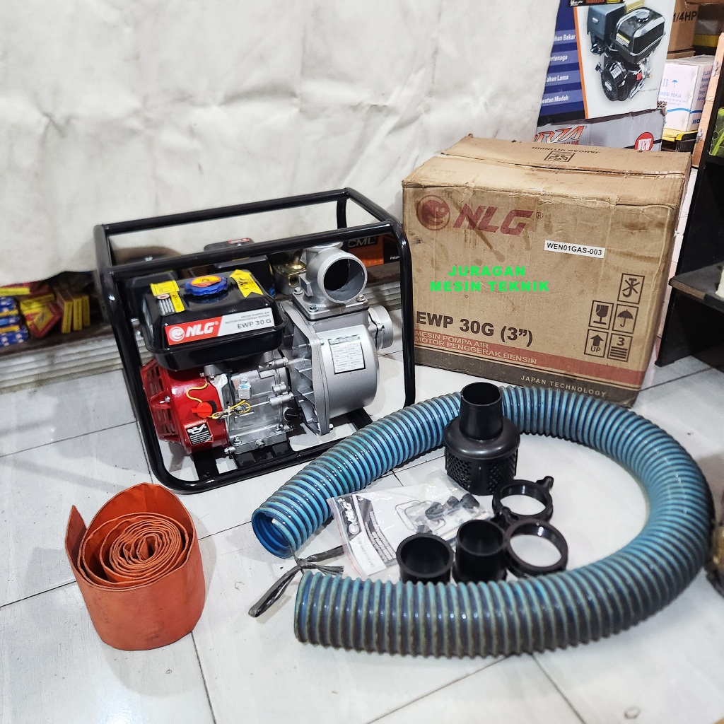 Mesin Pompa Air sawah Alkon 3 inch NLG EWP30G