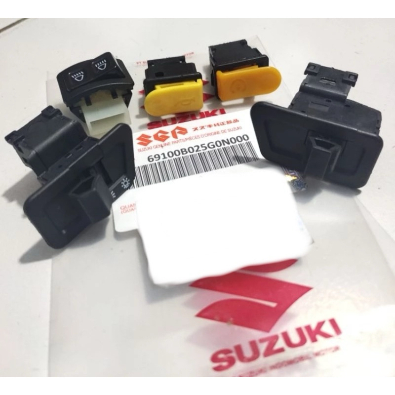 Paket Tombol Saklar Set 5pcs Suzuki Spin 125 SGP