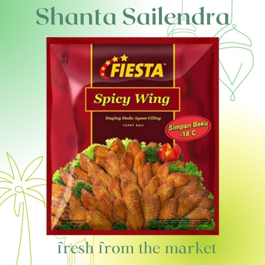 

FIESTA SPICY WING SAYAP AYAM 500 GRAM