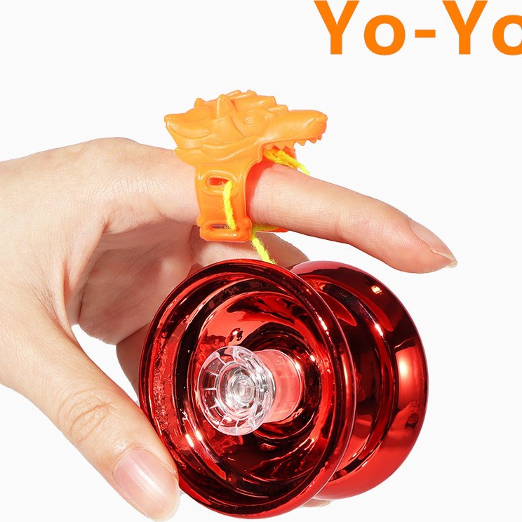 uK YoYo Profesional Bahan Lampu Led Aluminium Alloy Yoyo Magic Responsive Kecepatan Tinggi Main Main
