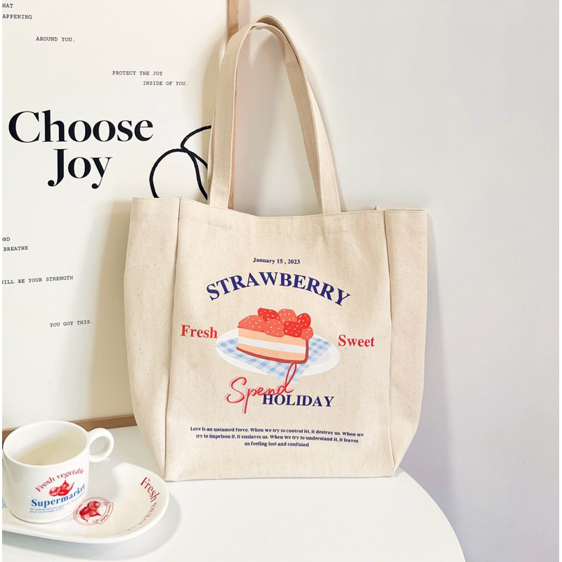 Tote bag canvas custom grosir