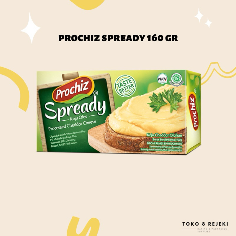 

PROCHIZ SPREADY KEJU OLES 160 gr
