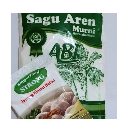 

Paket tepung STRONG dan tepung sagu ABI