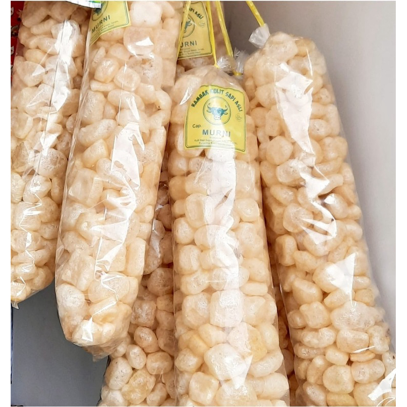 

Kerupuk Kulit Sapi Rambak Premium Solo 1 Bal
