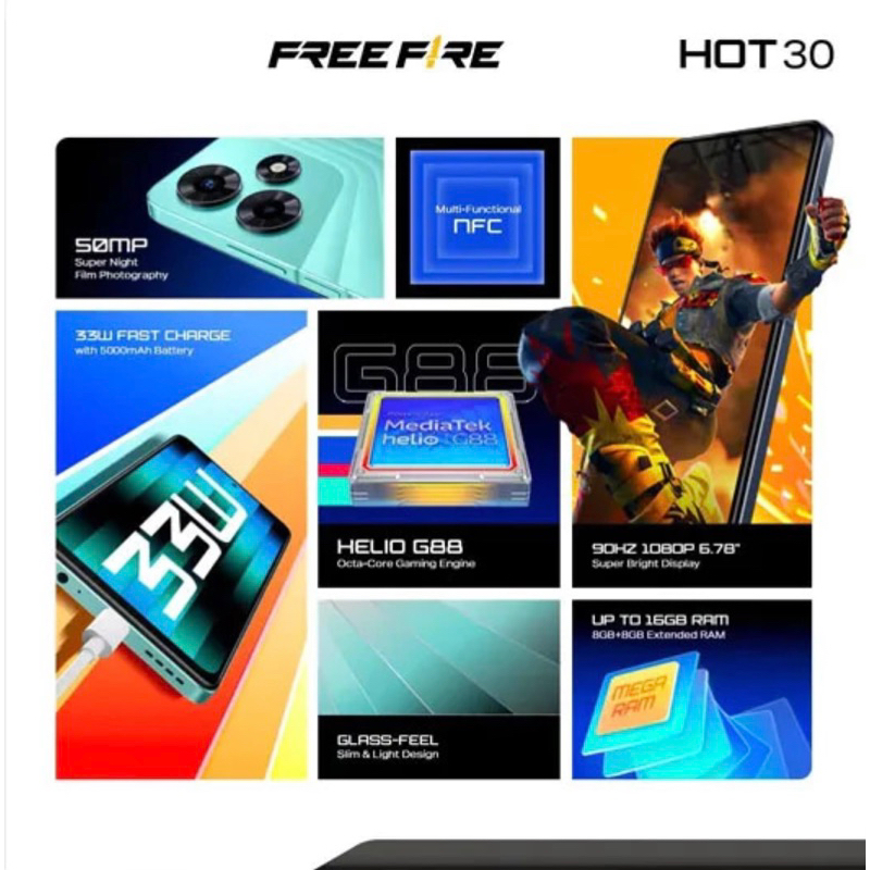 Infinix hot 30 Ram 8/256