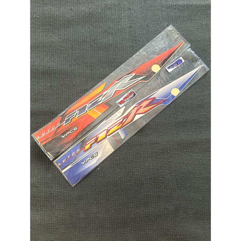 Striping Body set yamaha Fizr tahun 2003 Full clutch Orange Biru