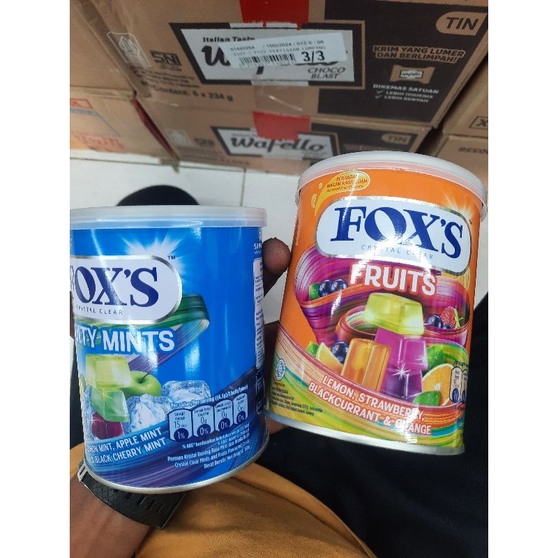 

Permen Foxs Fruits & fruity mint