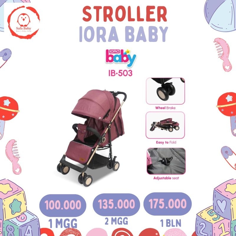 Termurah Sewa Stroller Iora baby