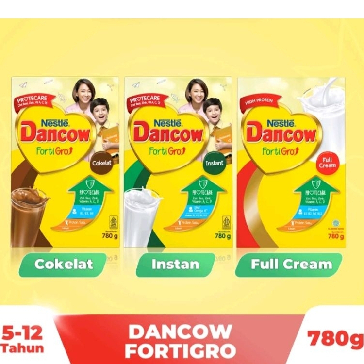 

Dancow Fortigro Fullcream, Instant, Cokelat 800gr (BACA DESKRIPSI)