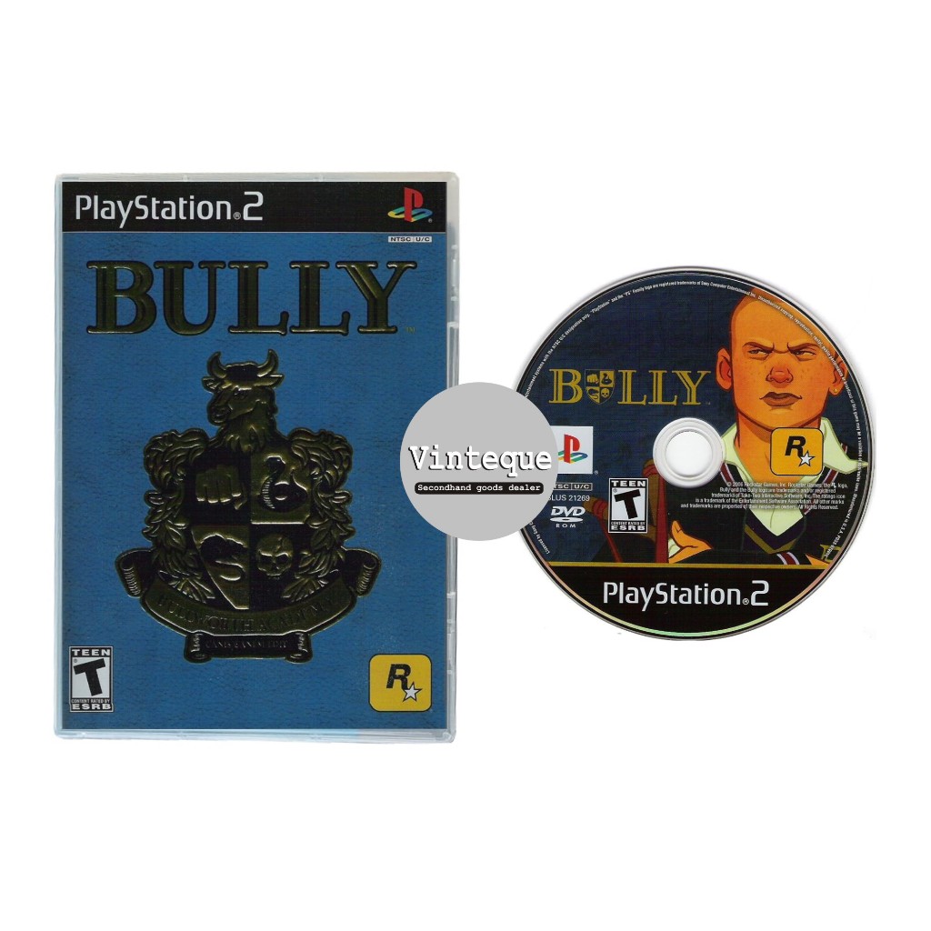 Kaset CD DVD PS2 Playstation 2 Original Pabrik Bully
