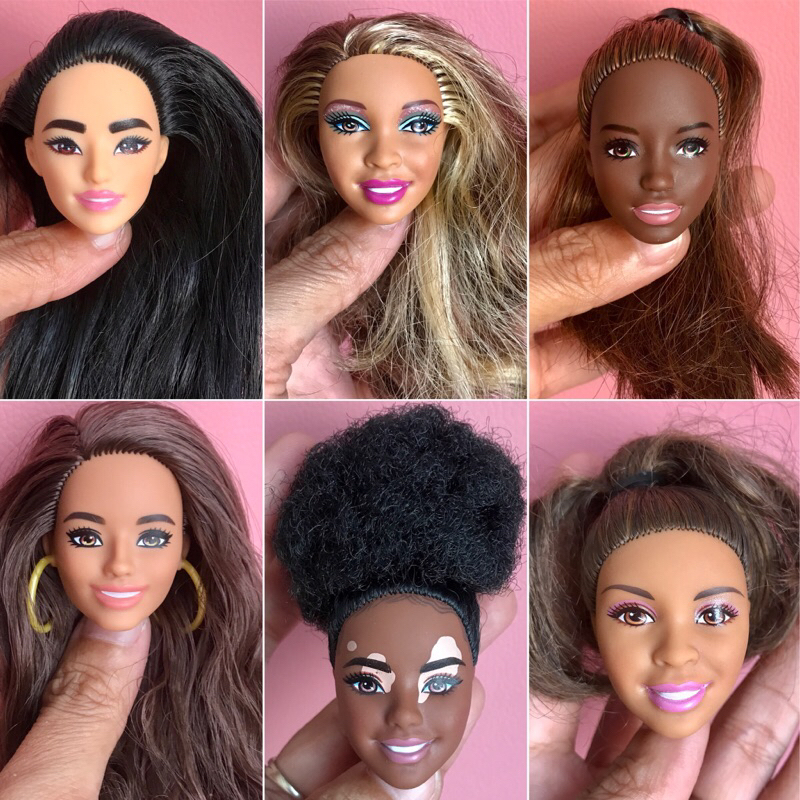 Kepala Boneka Barbie