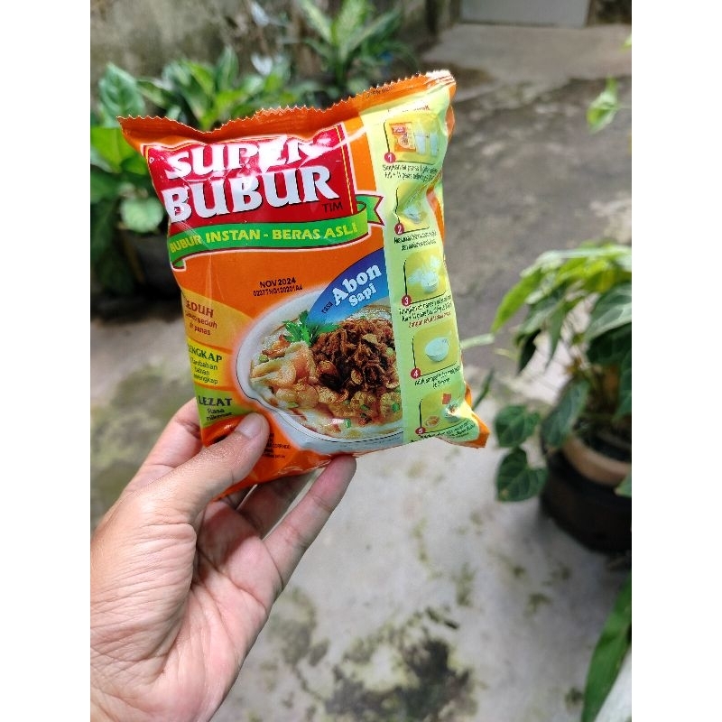 

bubur instan/ super bubur 45g/ bubur gurih