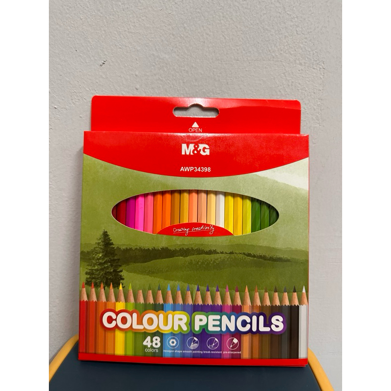 

Pensil Warna M&G 48 Warna Red Box AWP34398
