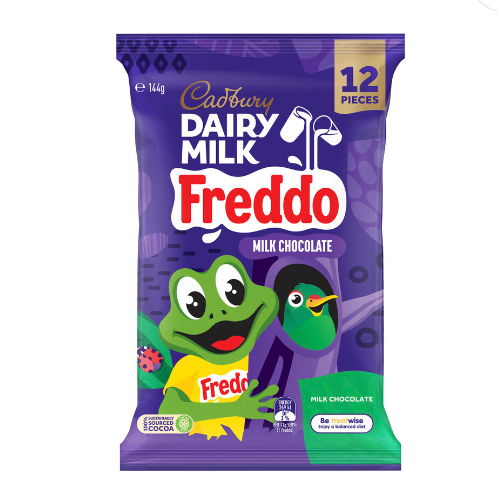 

Cadbury Dairy Milk Chocolate Freddo Sharepack 12 Pack | 144g